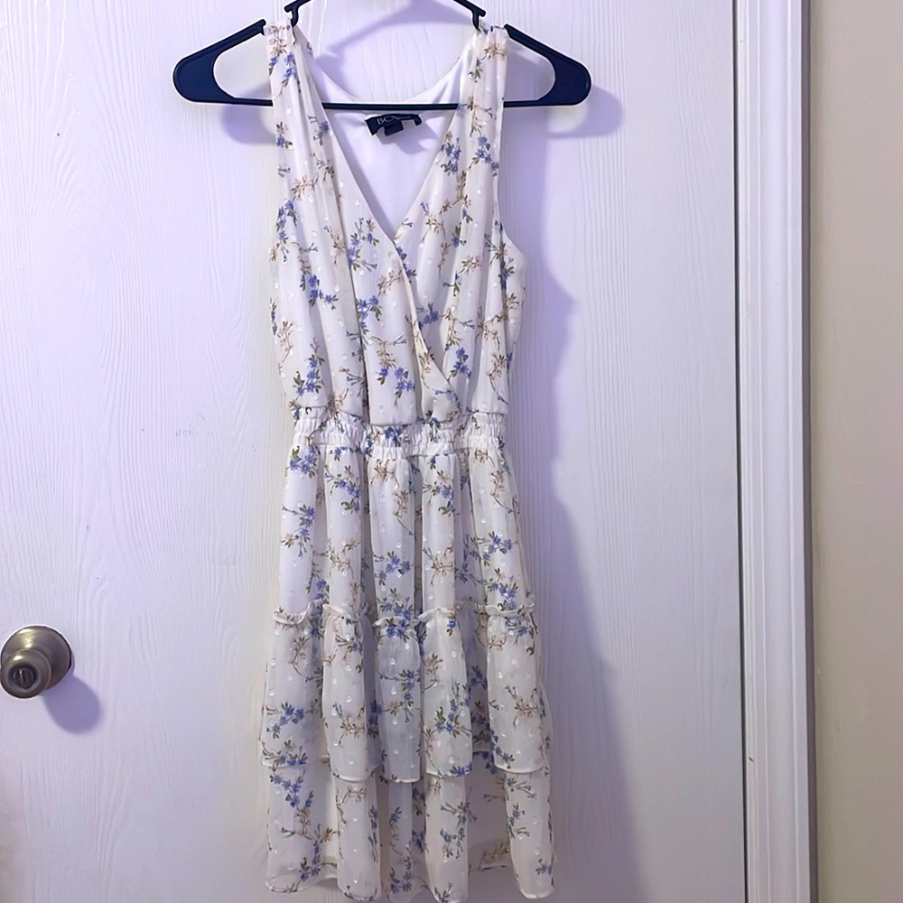White flower dress